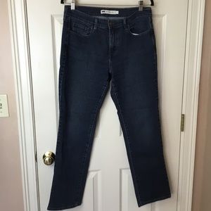 Levi’s 505 Straight Leg Dark Wash Jeans - 8